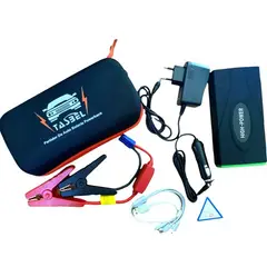 GENERICO - Partidor De Auto Batería Kit Powerbank Cargador Celular