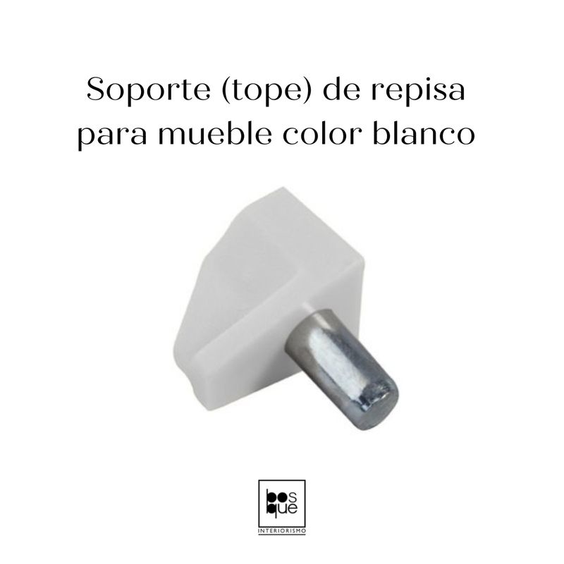 CASAS DEL BOSQUE - TOPE DE REPISA COLOR BLANCO 200 UNIDADES