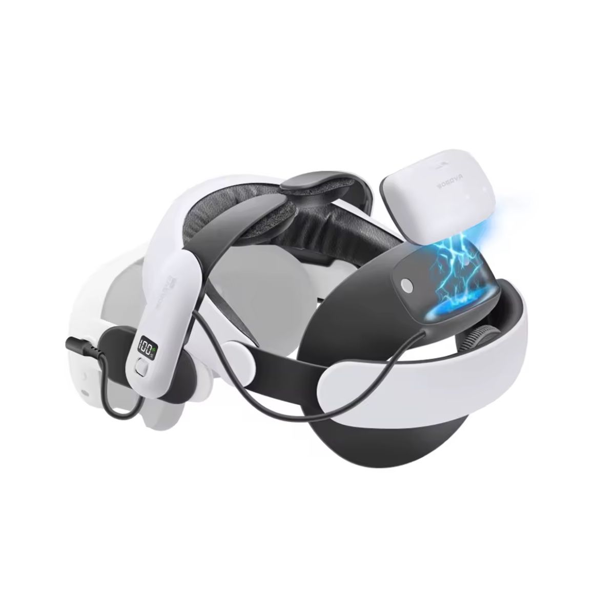 OCULUS - CORREA DE CABEZA -  BOBOVR M3 PRO para Oculus Quest 3 Correa de Halo Elite