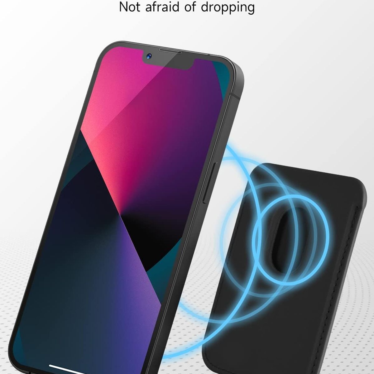 GENERICO - Billetera Tarjetero Magnetico para iPhone 12 13 14 15 Rosa