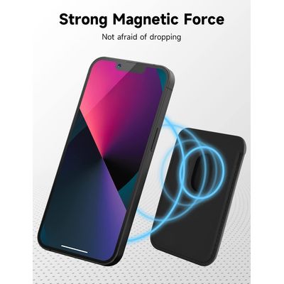 Imagen 2 del producto Billetera Tarjetero Magnetico para iPhone 12 13 14 15 Rosa