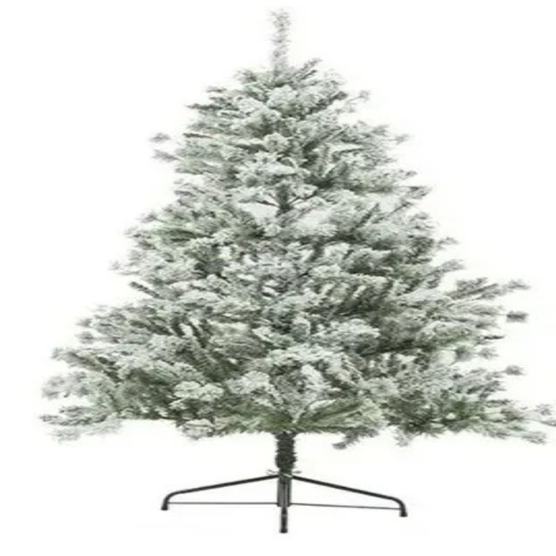 ARTIHOGAR - Arbol de Navidad Nevado 180 CM 2 Tipos de Ramas Mixtas