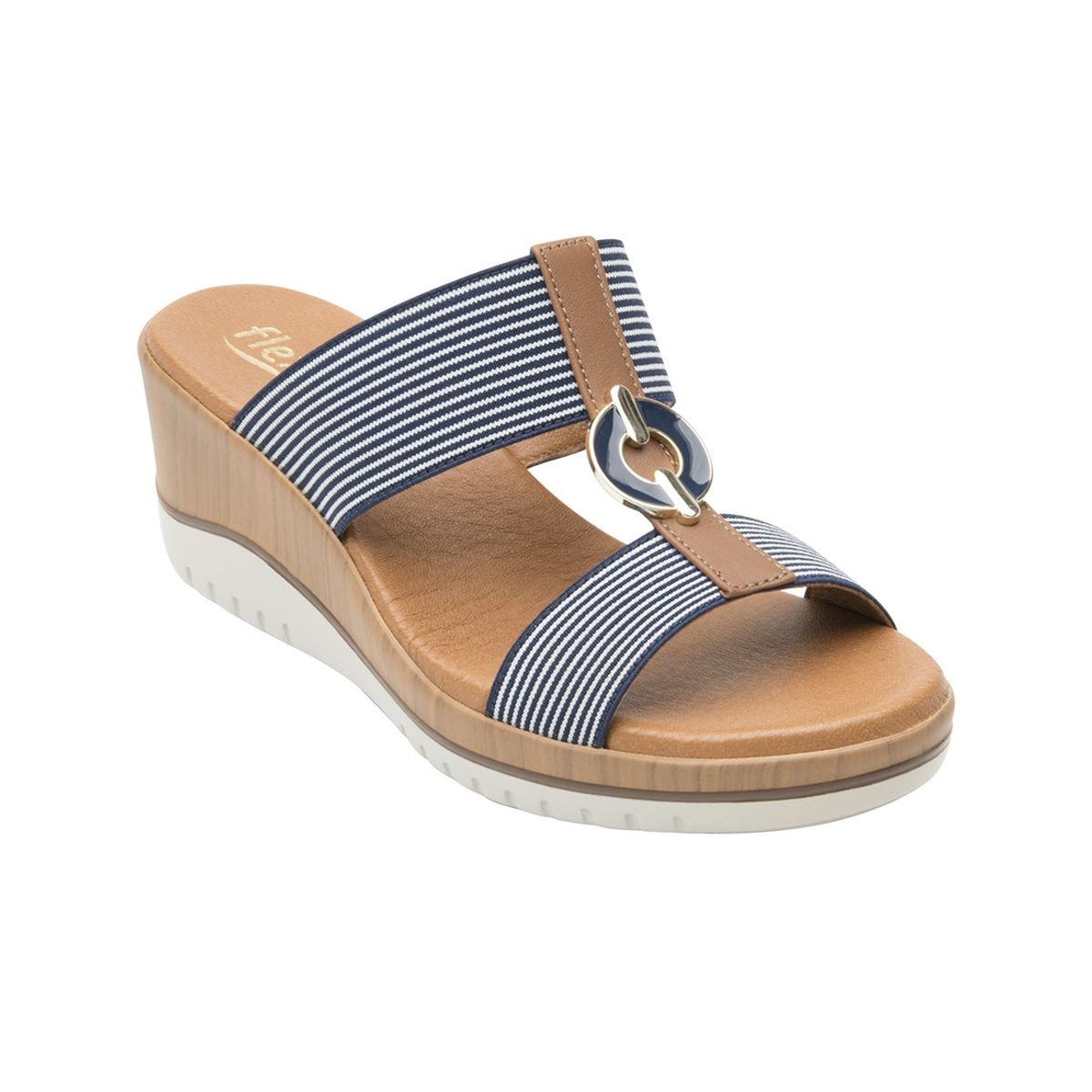 FLEXI - Sandalia Mujer Emily Azul Flexi