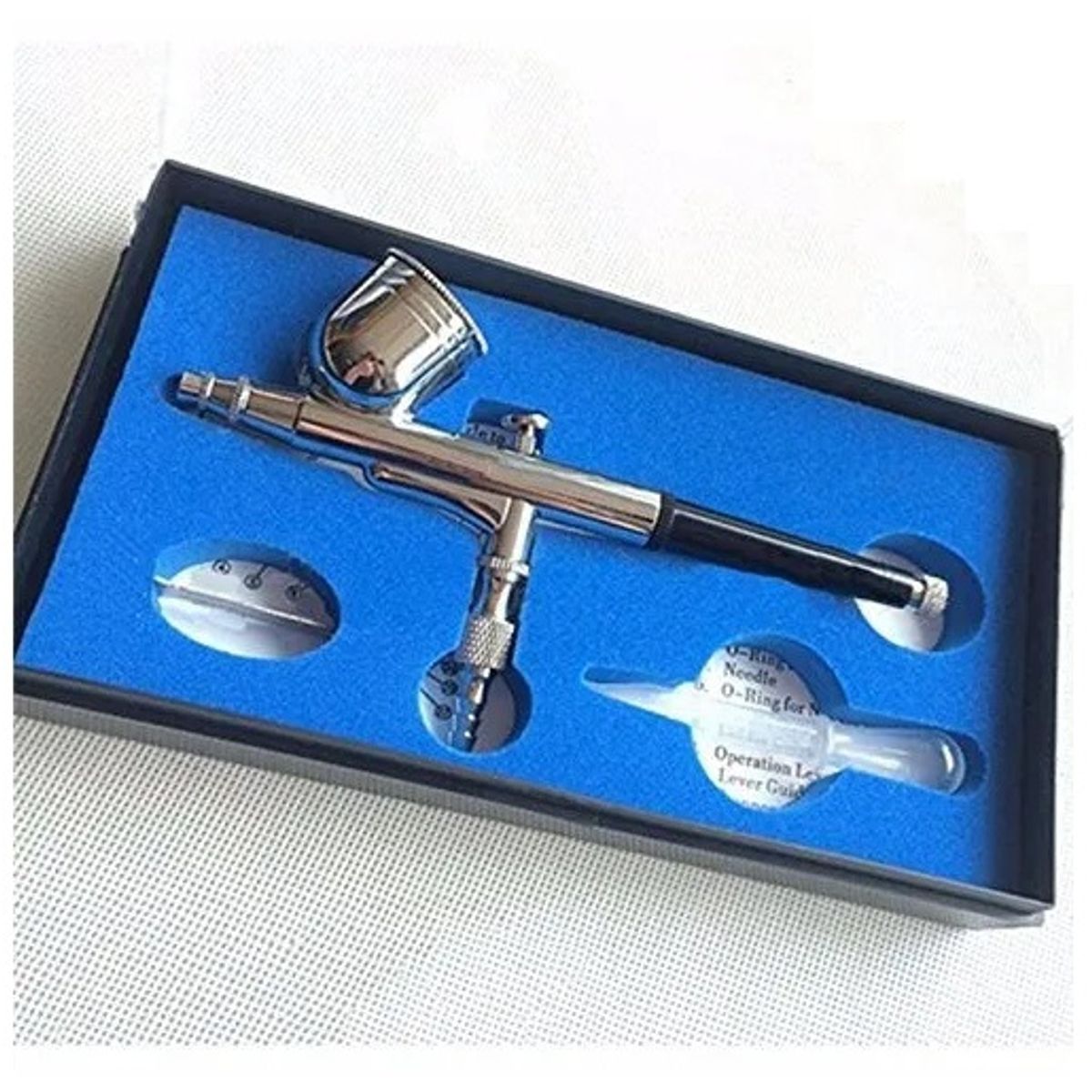 GENERICO - Kit Aerógrafo 0.3 Mm Pistola Multiusos Airbrush