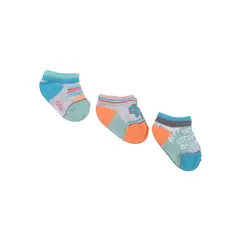 PILLIN - Set 3 Pzas Calcetín Bebe Niño Multicolor Pillín