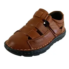 THUNDER BLUE - Sandalias de Cuero para Hombre 334