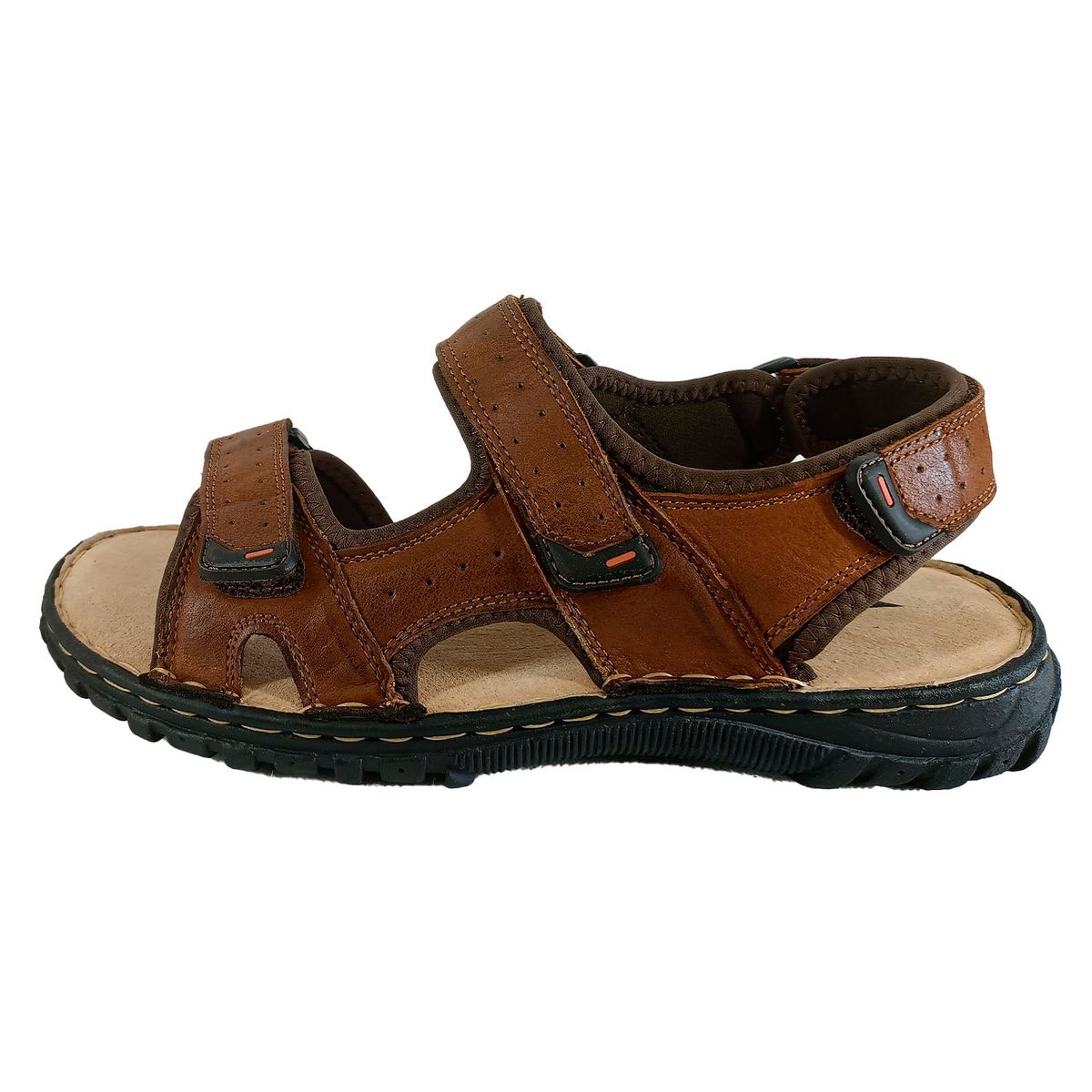 THUNDER BLUE - Sandalias de Cuero para Hombre 060