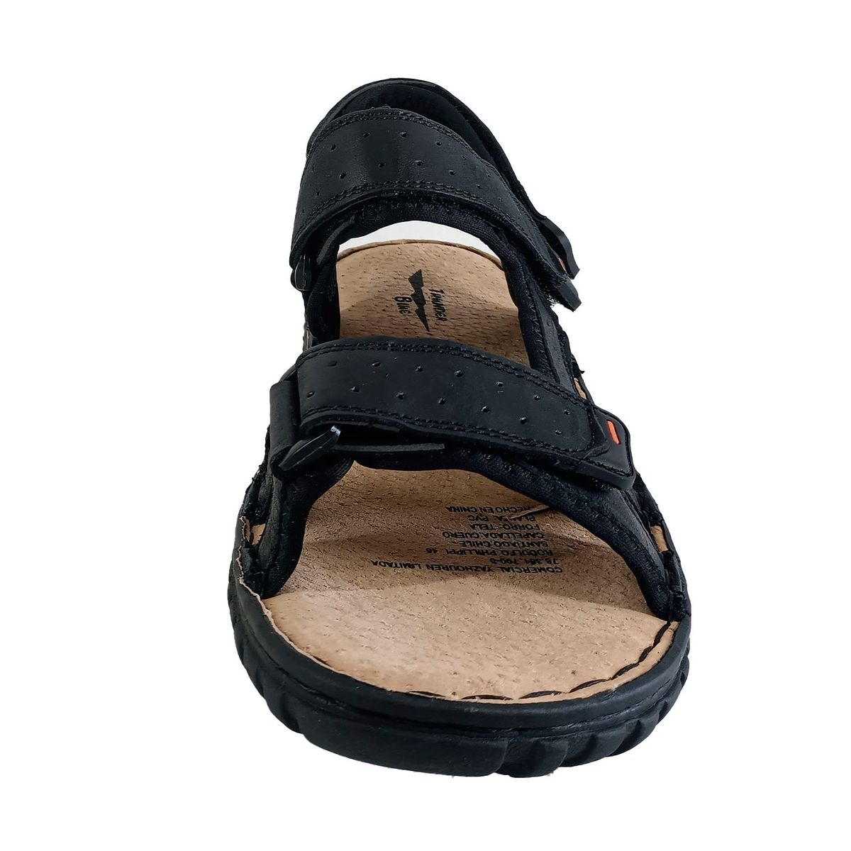 THUNDER BLUE - Sandalias de Cuero para Hombre 060