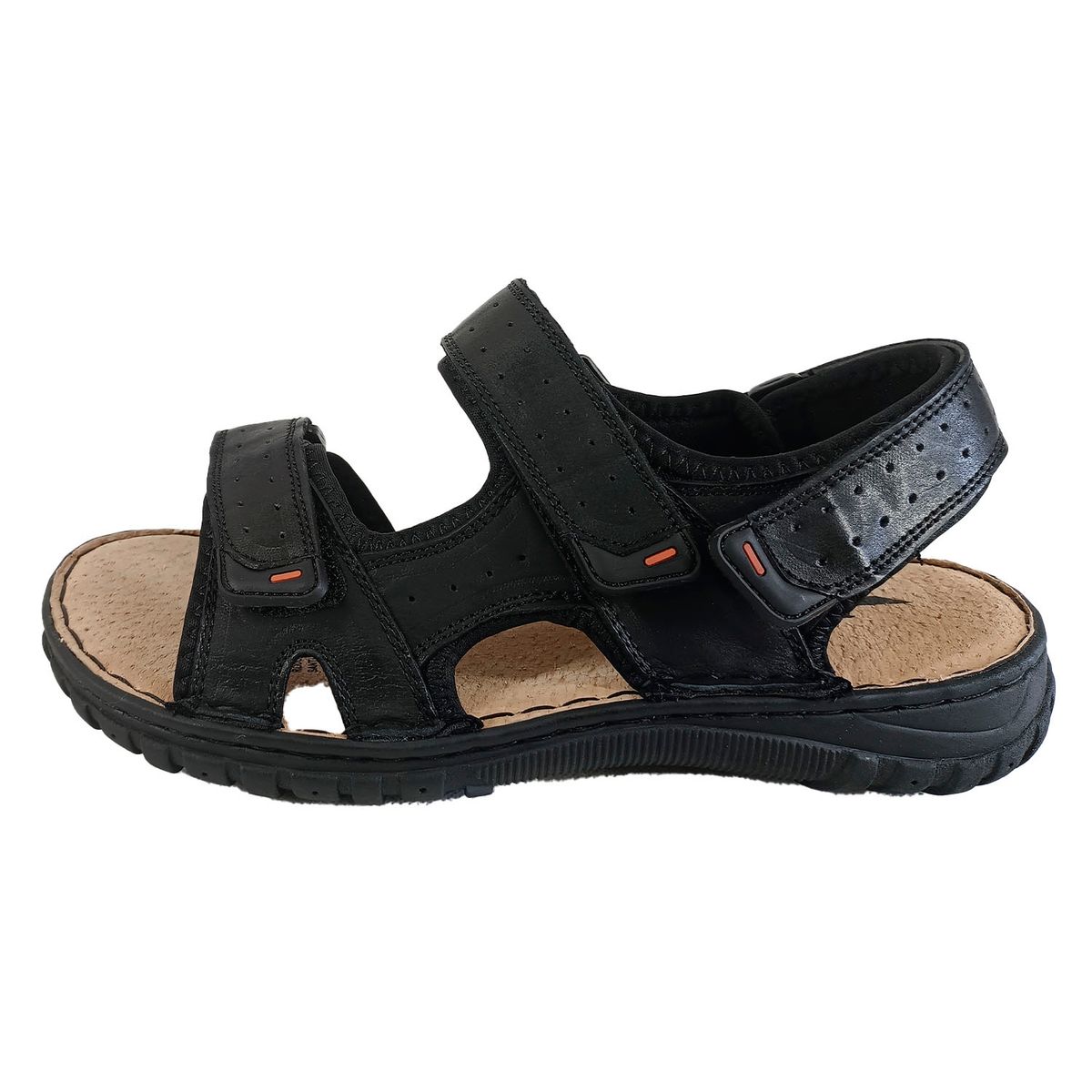 THUNDER BLUE - Sandalias de Cuero para Hombre 060