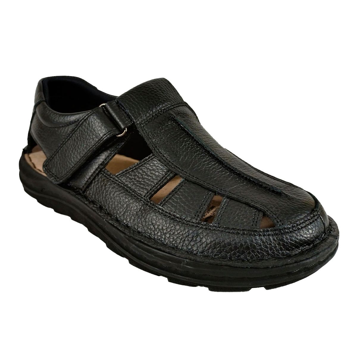 THUNDER BLUE - Sandalias de Cuero para Hombre 202