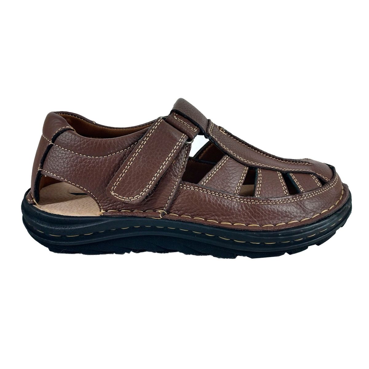 THUNDER BLUE - Sandalias de Cuero para Hombre 202