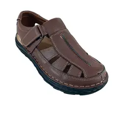 THUNDER BLUE - Sandalias de Cuero para Hombre 202