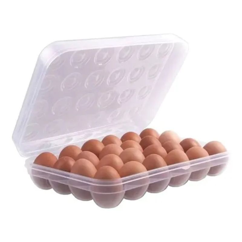 GENERICO - PORTA HUEVOS PLASTICO 24 UNIDADES