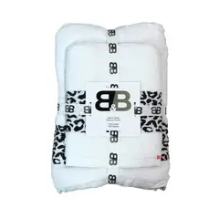 B&B - Juego De Dos Toallas Turcas Blancodiseño Bb Kitchen - PuntoStore