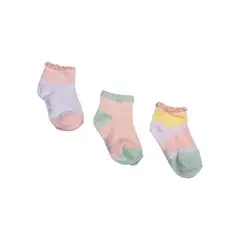 PILLIN - Set 3 Pzas Calcetín Niña Multicolor Pillín