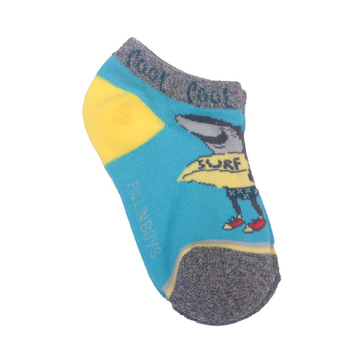 PILLIN - Set 3 Pzas Calcetín Niño Multicolor Pillín - Gris