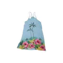 PILLIN - Vestido Niña Agua - Verde Aguamarina