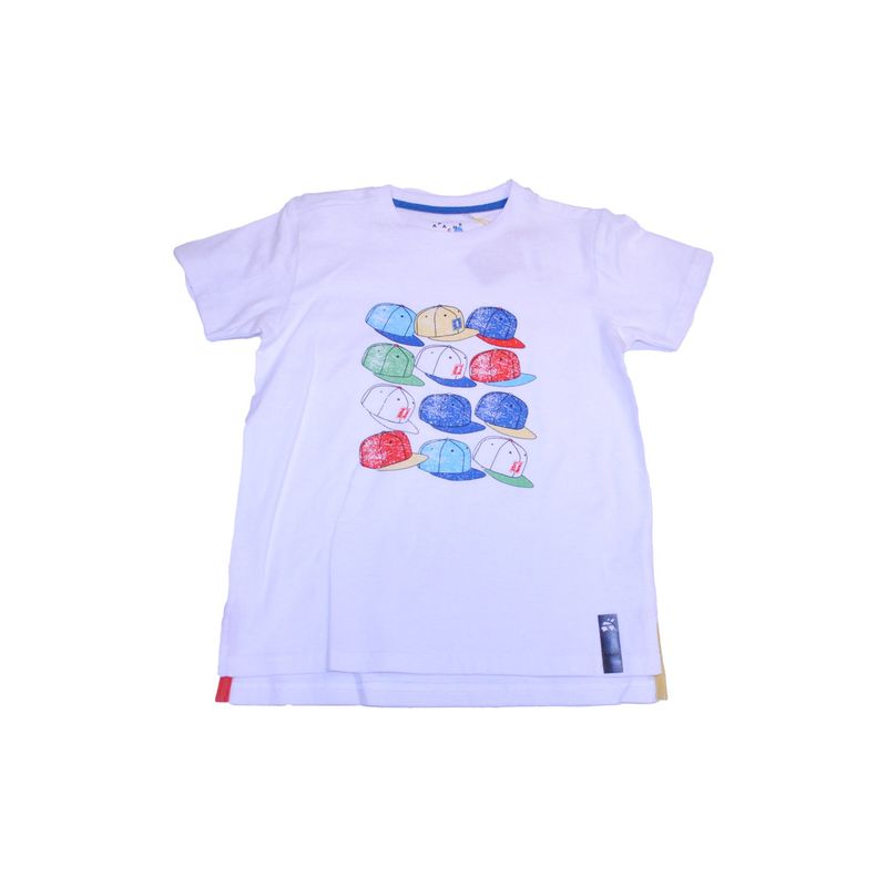 PILLIN - Polera Niño Blanco Pillin PILLIN