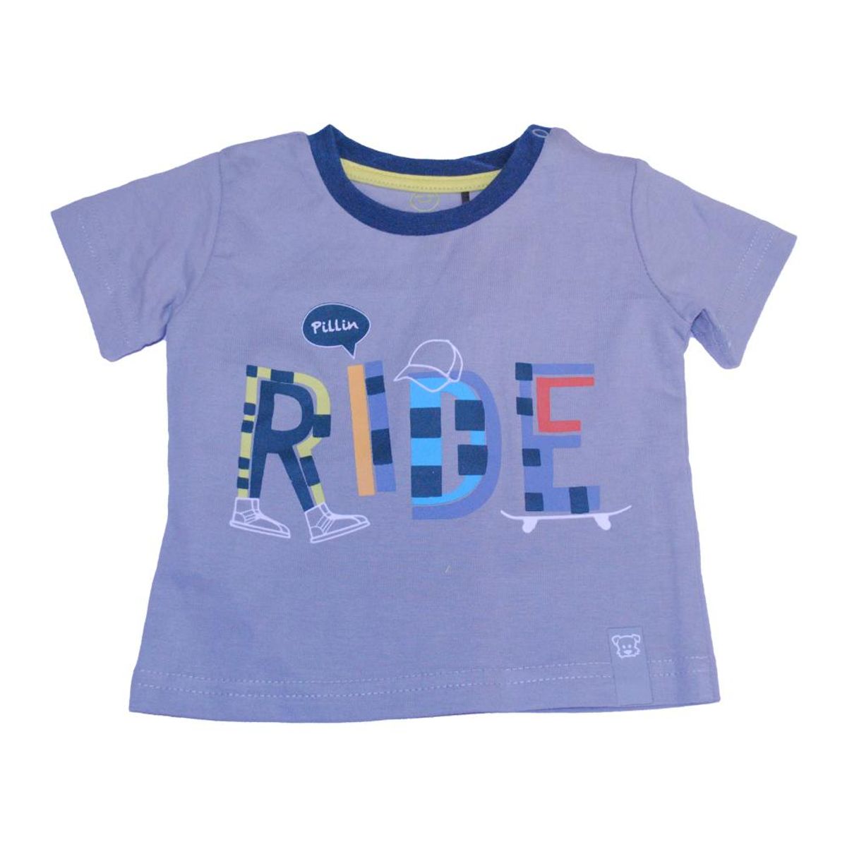 PILLIN - Polera Bebe Niño Gris Pillin PILLIN