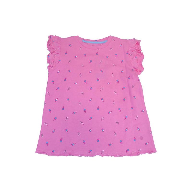 PILLIN - Polera Niña Rosado Pillin - Rosa