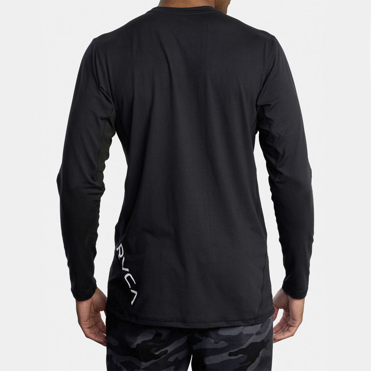 RVCA - Polera Hombre Sport Vent Ls M Kttp Negro RVCA