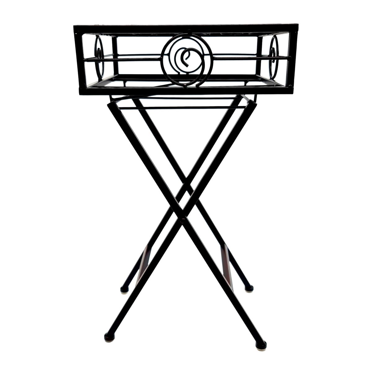 MOGA - Mueble Esquinero Vintage Metal Plegable Terraza