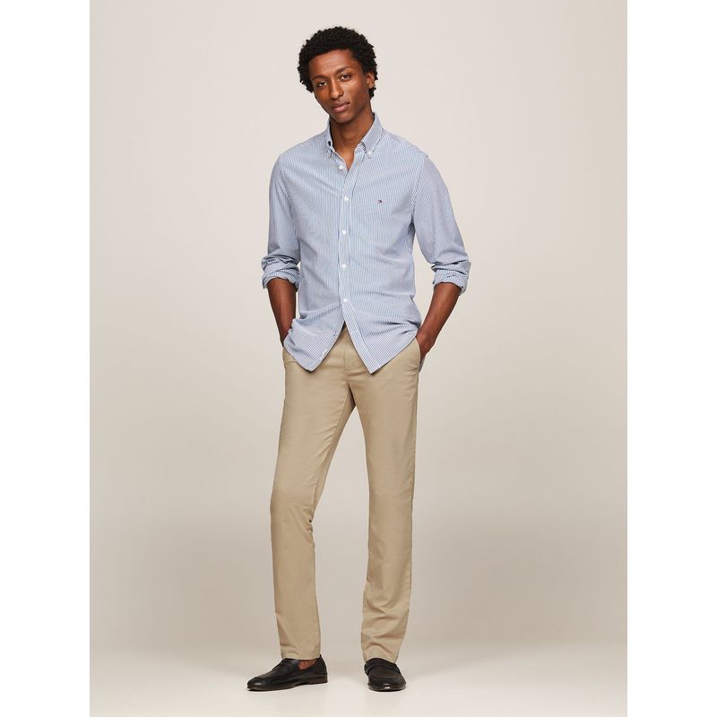 TOMMY HILFIGER - Pantalón Chino Bleecker Beige Hombre