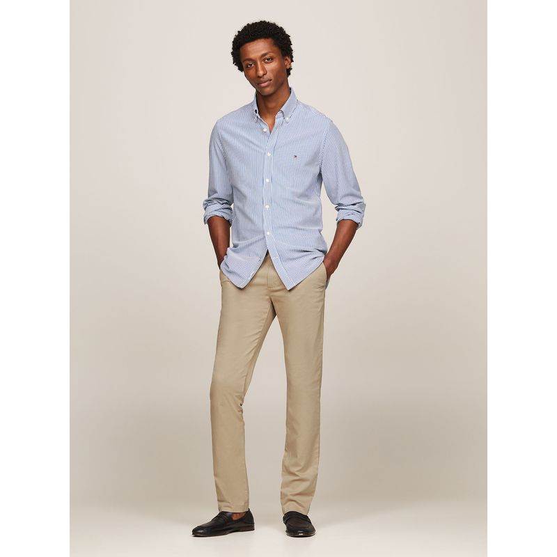 TOMMY HILFIGER - Pantalón Chino Bleecker Beige Hombre
