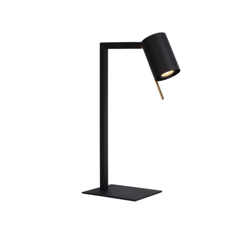 BOSCO - LAMPARA DE MESA LESLEY NEGRO 1xGU10 BOSCO