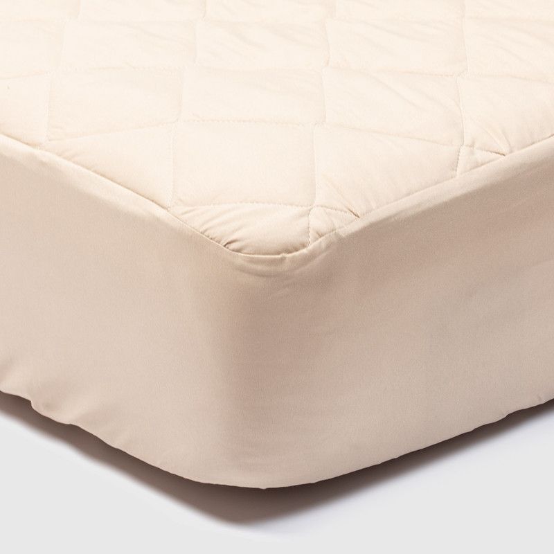 ARTHOME - Cubrecolchon  Beige Arthome 1 Plaza