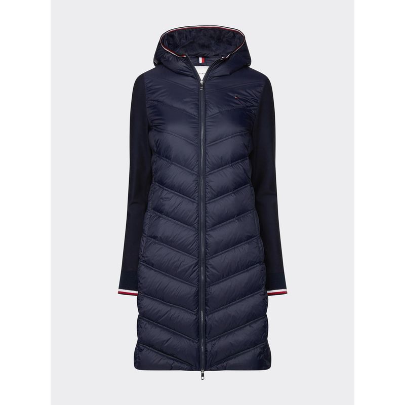 TOMMY HILFIGER - Chaqueta Bella Hybrid Down Azul Tommy Hilfiger