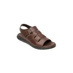 FLEXI - Sandalia hombre odin 400012caoba