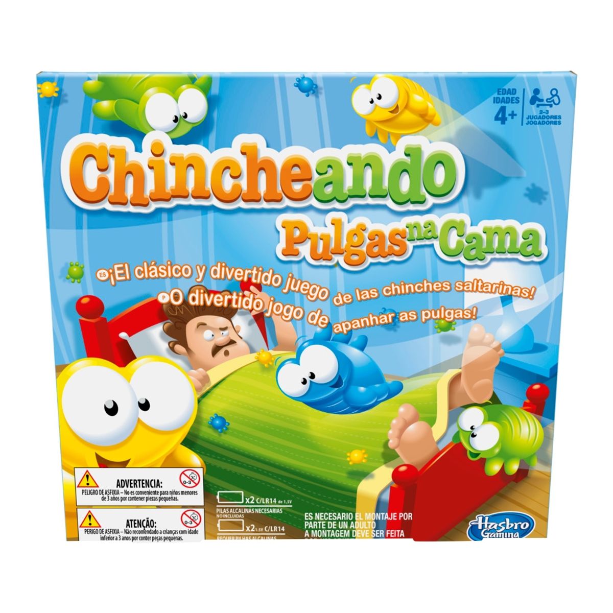 HASBRO - JUEGO DE MESA HASBRO GAMING PULGAS LOCAS