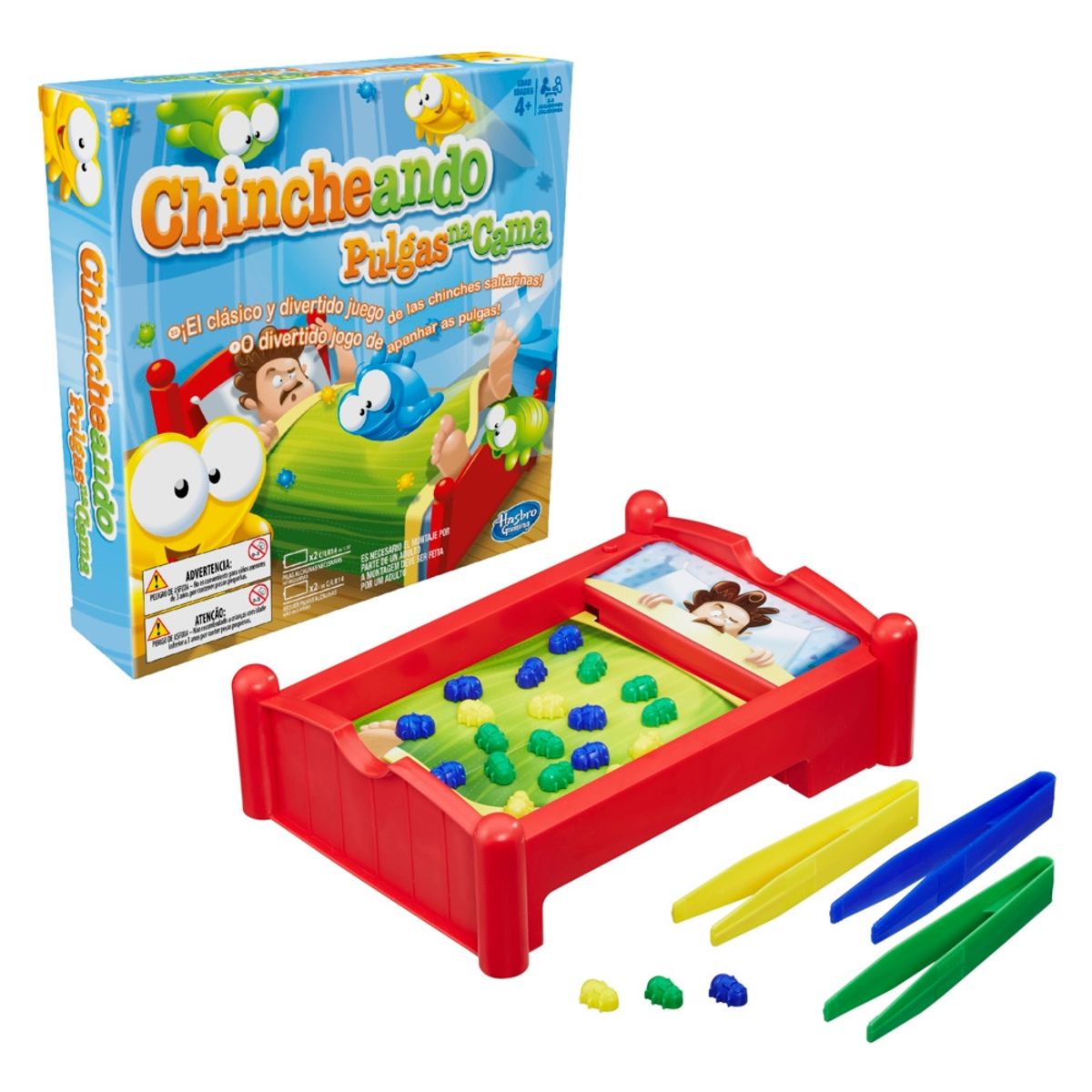 HASBRO - JUEGO DE MESA HASBRO GAMING PULGAS LOCAS