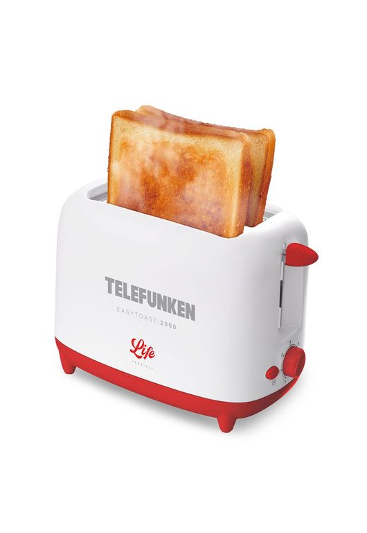 TELEFUNKEN Tostador Eléctrico 2 Rebanadas