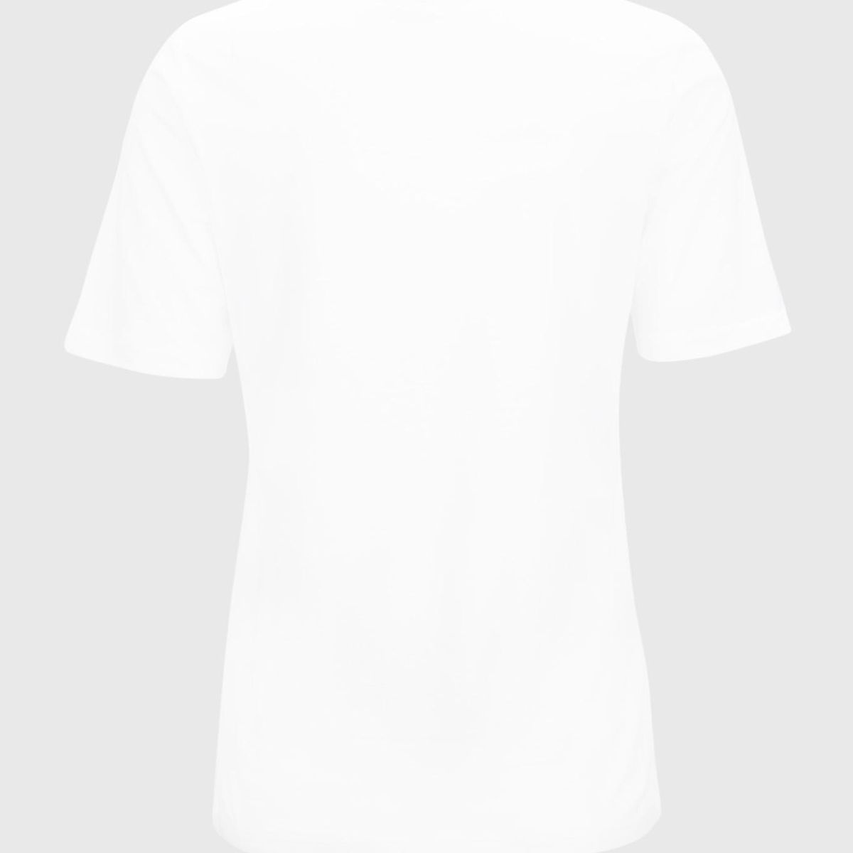 TOMMY HILFIGER - Polera C-Neck Circle Logo Blanco Tommy Hilfiger