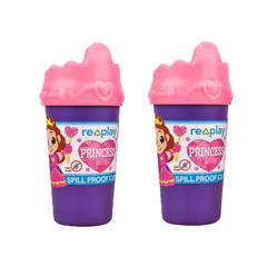 REPLAY RECYCLED - Set 2 Vasos Anti-derrame Ecológico - Princesa