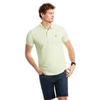 Polera Polo Básica Aloe Verde