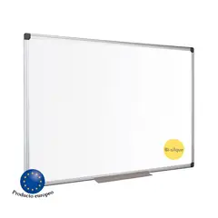 BI SILQUE - Pizarra Blanca Doble Cara Melamina 200x100cm Bi-Silque
