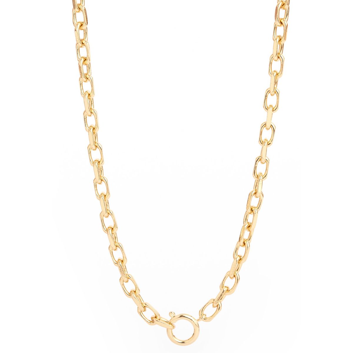 DAHARA - Collar Eslabones enchapado en oro 18k