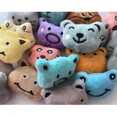 GENERICO - Pack 10 mini peluches para máquina de agarre