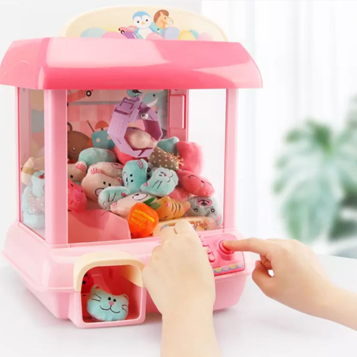 GENERICO - Pack 10 mini peluches para máquina de agarre