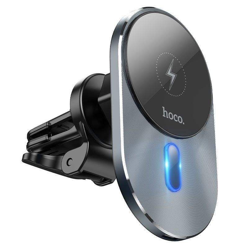 HOCO - Cargador Inalámbrico Para Auto magnético Para Salida de Aire