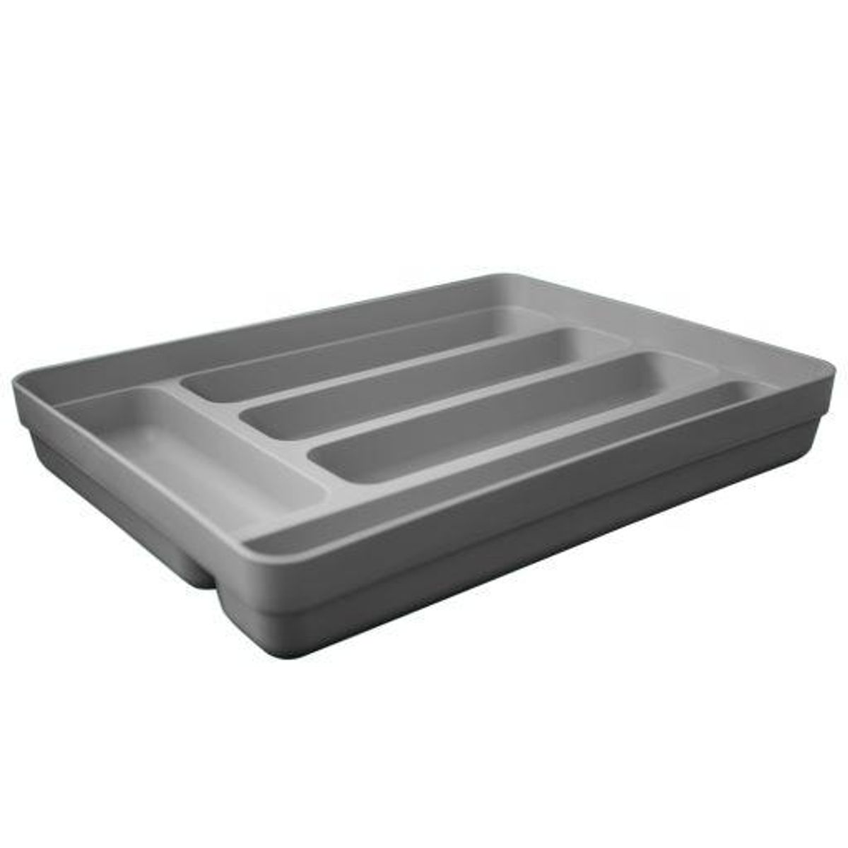 OU - Organizador De Cubiertos Logic Gris OU