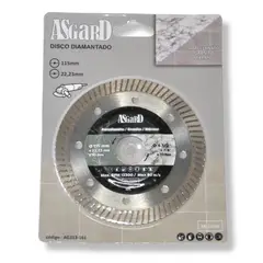 GENERICO - Disco Extra Fino Diamantado BC 4 1/2" x 12mm