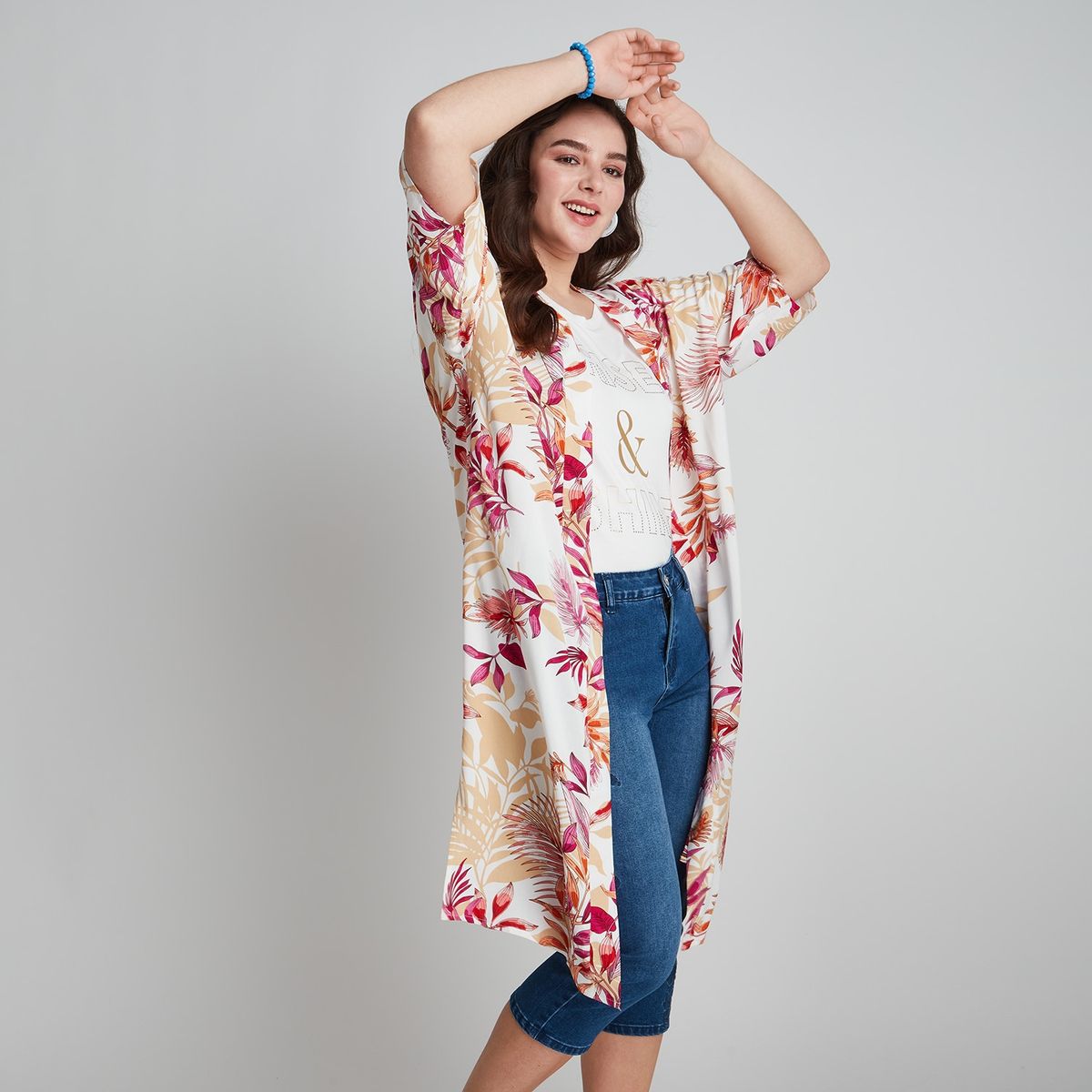 CURVI - Tapado Manga Kimono Largo CURVI
