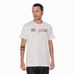 GANGSTER - Plus Polera Mc Básica Authentic Blanco