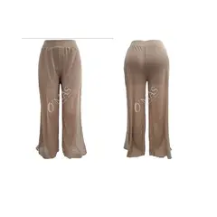 GARSIL - Pantalón Short Para Mujer De Tela Elegante Con Transparencia