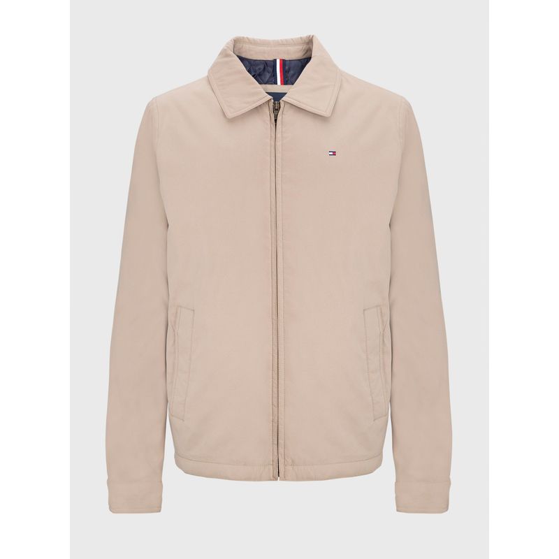 TOMMY HILFIGER - Chaqueta Classics Microtwill Beige Tommy Hilfiger