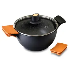AMERCOOK - Olla de Aluminio Fundido Bio Grit de 24 cms.